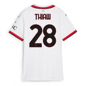 AC Milan Malick Thiaw #28 Udebanetrøje Dame 2024-25 Kort ærmer